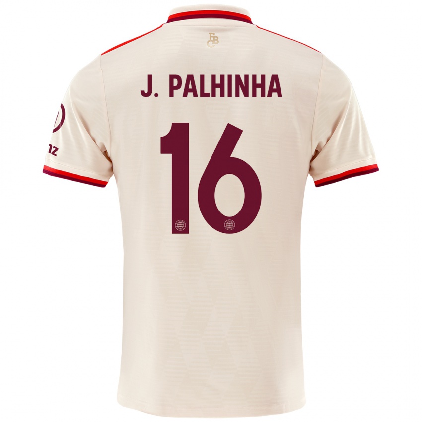 Niño Camiseta João Palhinha #16 Lino Equipación Tercera 2024/25 La Camisa Argentina