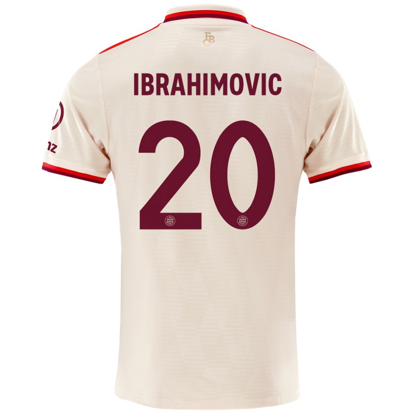 Niño Camiseta Arijon Ibrahimovic #20 Lino Equipación Tercera 2024/25 La Camisa Argentina