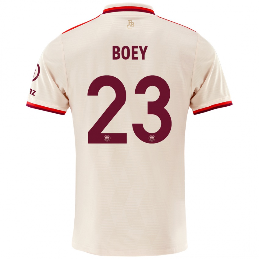 Niño Camiseta Sacha Boey #23 Lino Equipación Tercera 2024/25 La Camisa Argentina