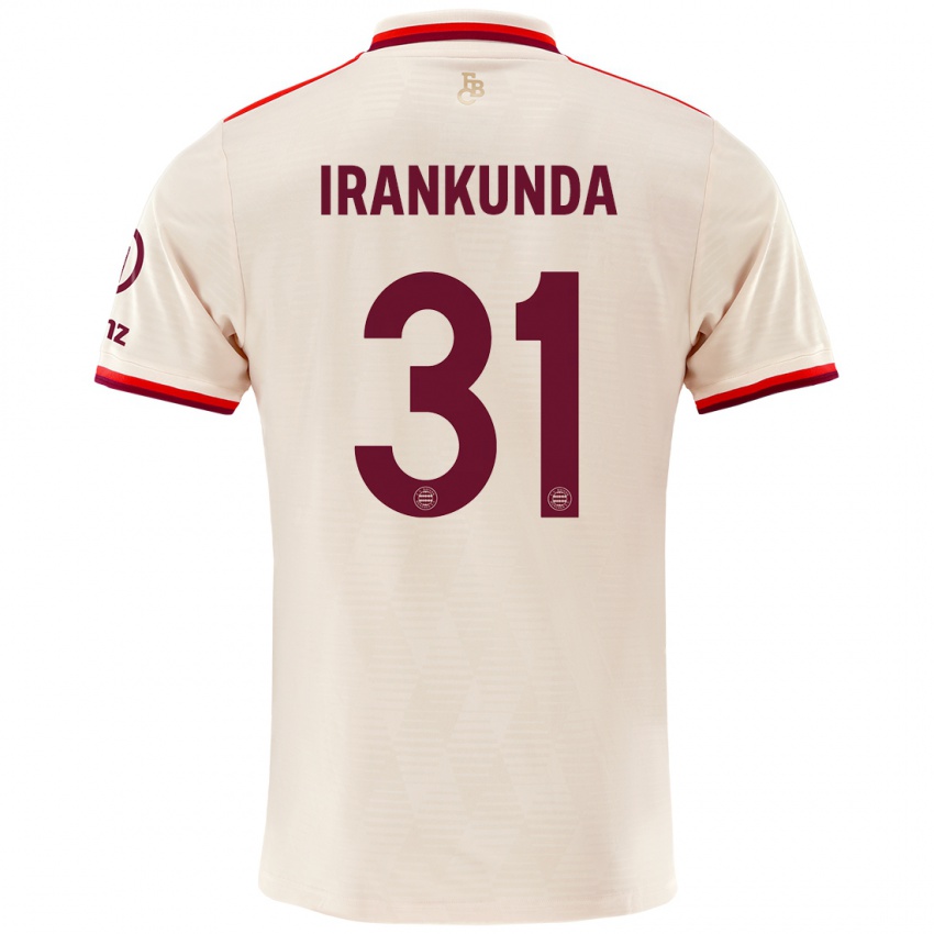 Niño Camiseta Nestory Irankunda #31 Lino Equipación Tercera 2024/25 La Camisa Argentina