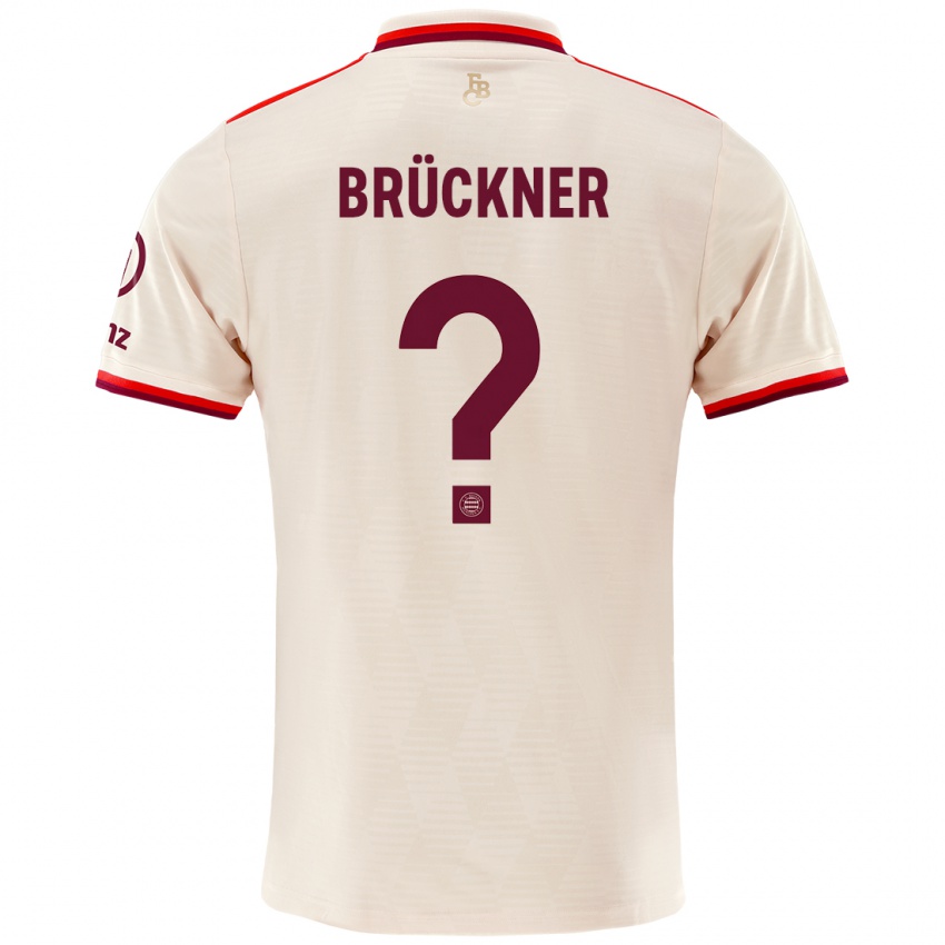 Niño Camiseta Angelo Brückner #0 Lino Equipación Tercera 2024/25 La Camisa Argentina