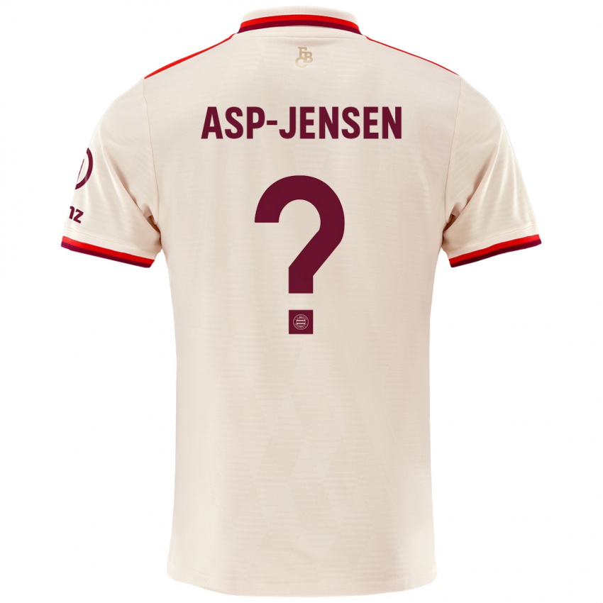 Niño Camiseta Jonathan Asp-Jensen #0 Lino Equipación Tercera 2024/25 La Camisa Argentina