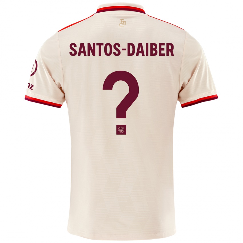 Niño Camiseta David Santos-Daiber #0 Lino Equipación Tercera 2024/25 La Camisa Argentina