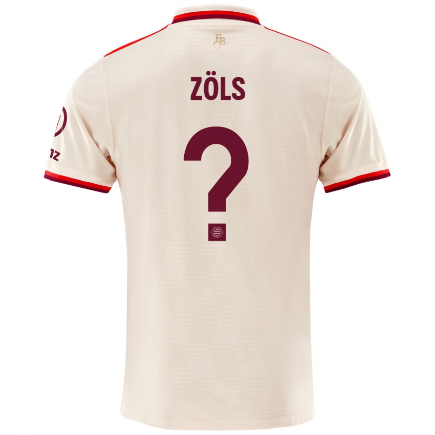 Niño Camiseta Simon Zöls #0 Lino Equipación Tercera 2024/25 La Camisa Argentina