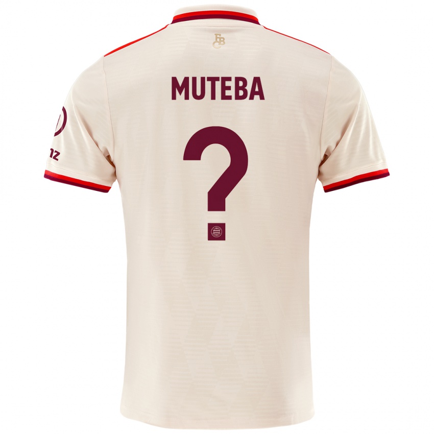 Niño Camiseta Elias Muteba #0 Lino Equipación Tercera 2024/25 La Camisa Argentina