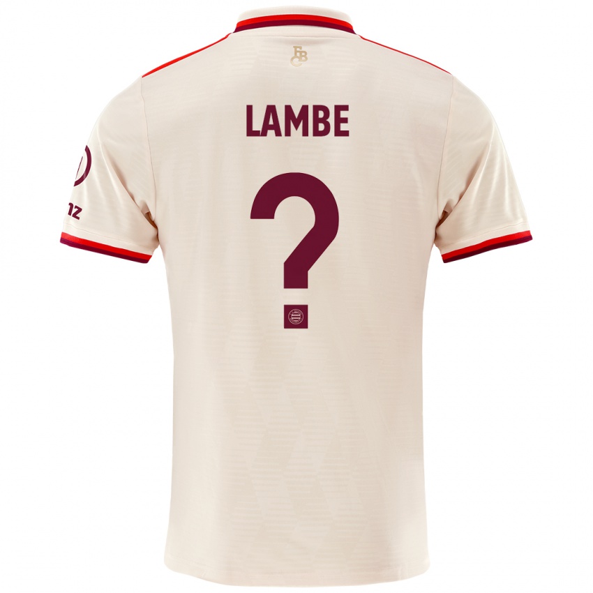 Niño Camiseta Allen Lambe #0 Lino Equipación Tercera 2024/25 La Camisa Argentina