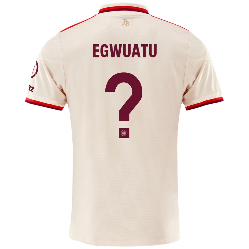 Niño Camiseta Frank Egwuatu #0 Lino Equipación Tercera 2024/25 La Camisa Argentina