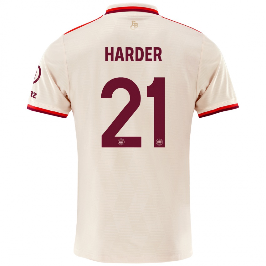 Niño Camiseta Pernille Harder #21 Lino Equipación Tercera 2024/25 La Camisa Argentina