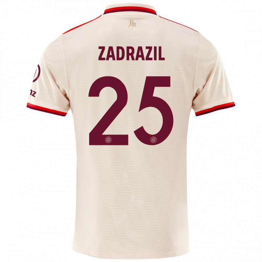 Niño Camiseta Sarah Zadrazil #25 Lino Equipación Tercera 2024/25 La Camisa Argentina