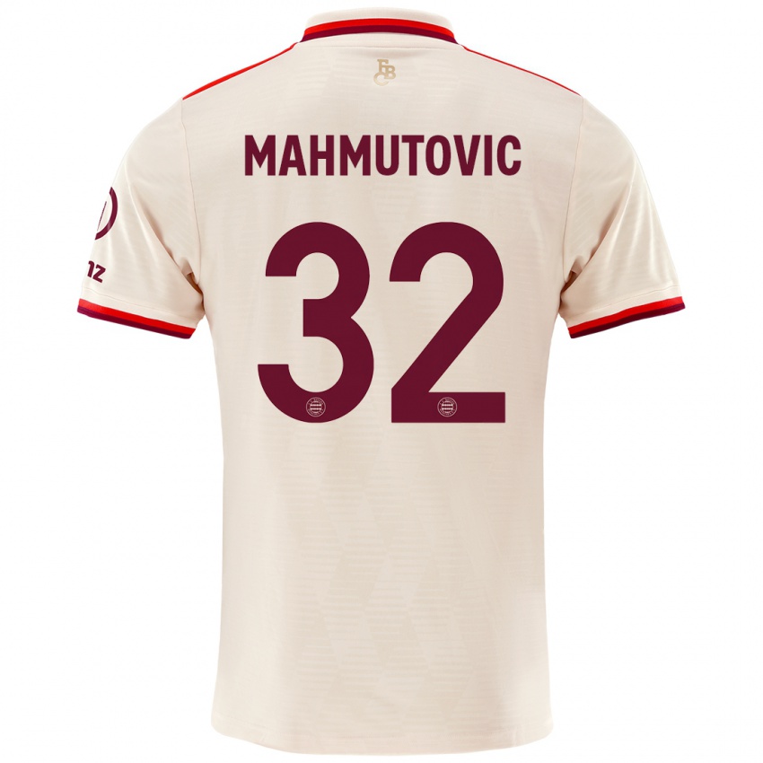 Niño Camiseta Ena Mahmutovic #32 Lino Equipación Tercera 2024/25 La Camisa Argentina