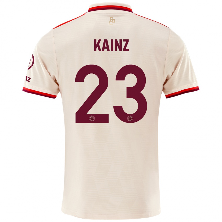 Niño Camiseta Manuel Kainz #23 Lino Equipación Tercera 2024/25 La Camisa Argentina