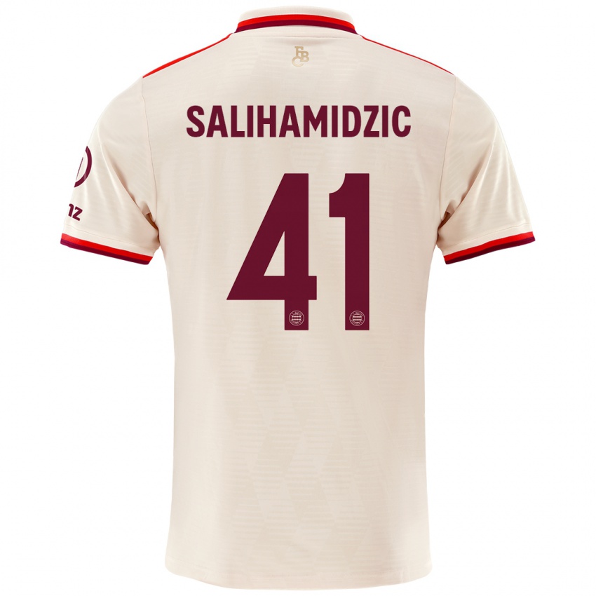 Niño Camiseta Nick Salihamidzic #41 Lino Equipación Tercera 2024/25 La Camisa Argentina