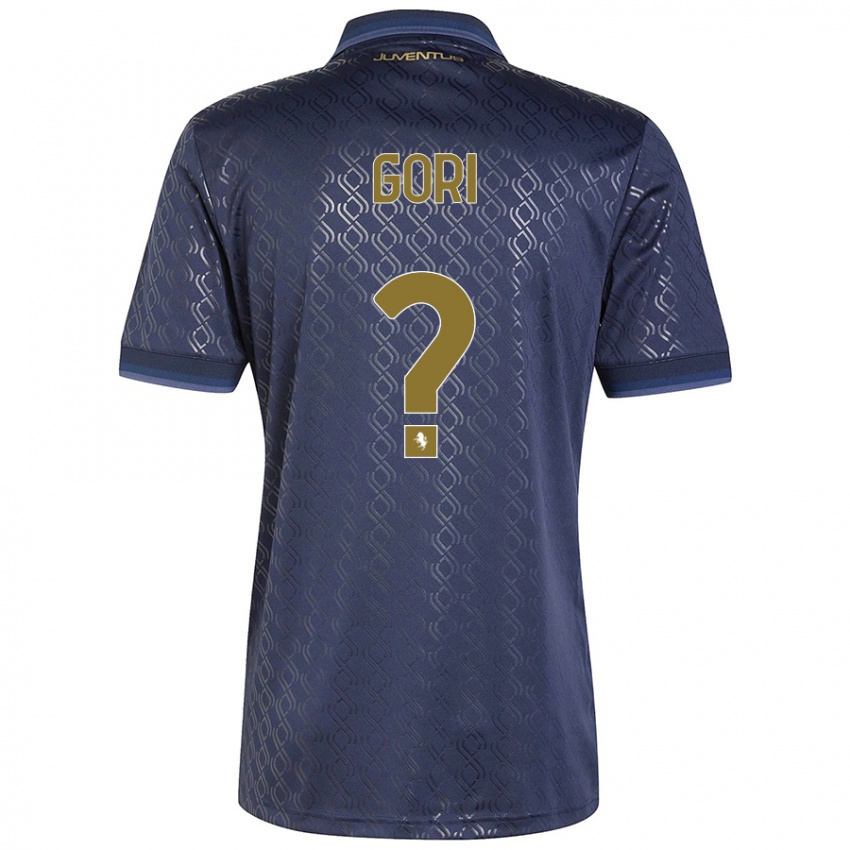 Niño Camiseta Stefano Gori #0 Azul Marino Equipación Tercera 2024/25 La Camisa Argentina