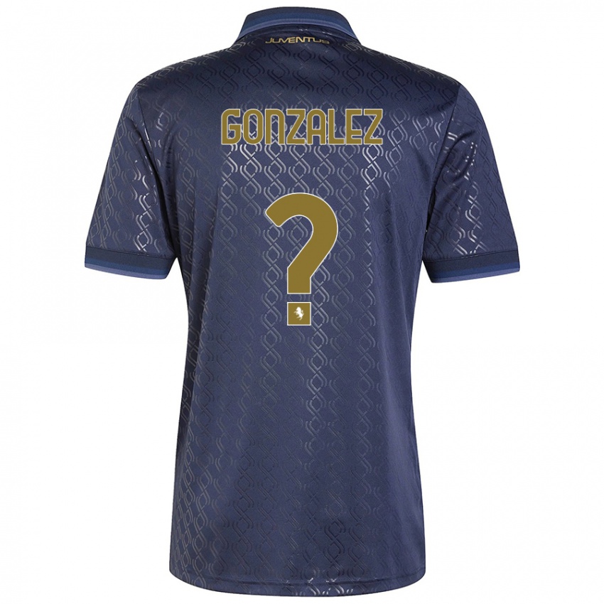 Niño Camiseta Facundo González #0 Azul Marino Equipación Tercera 2024/25 La Camisa Argentina