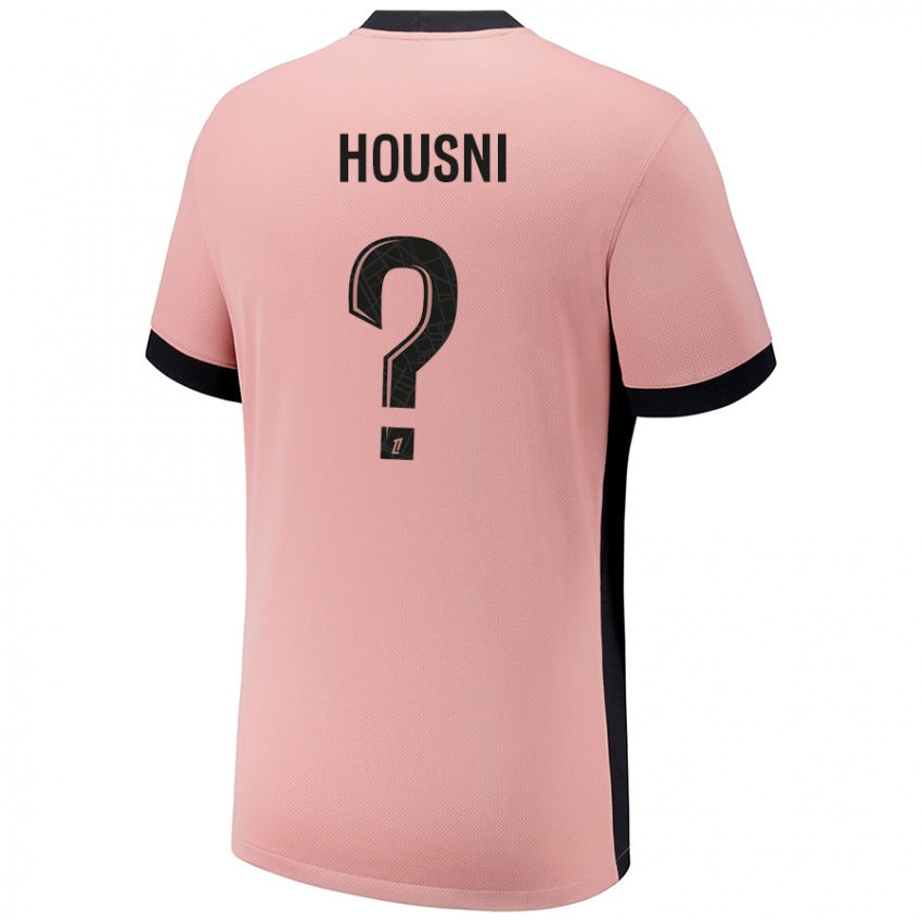 Niño Camiseta Ilyes Housni #0 Rosa Óxido Equipación Tercera 2024/25 La Camisa Argentina