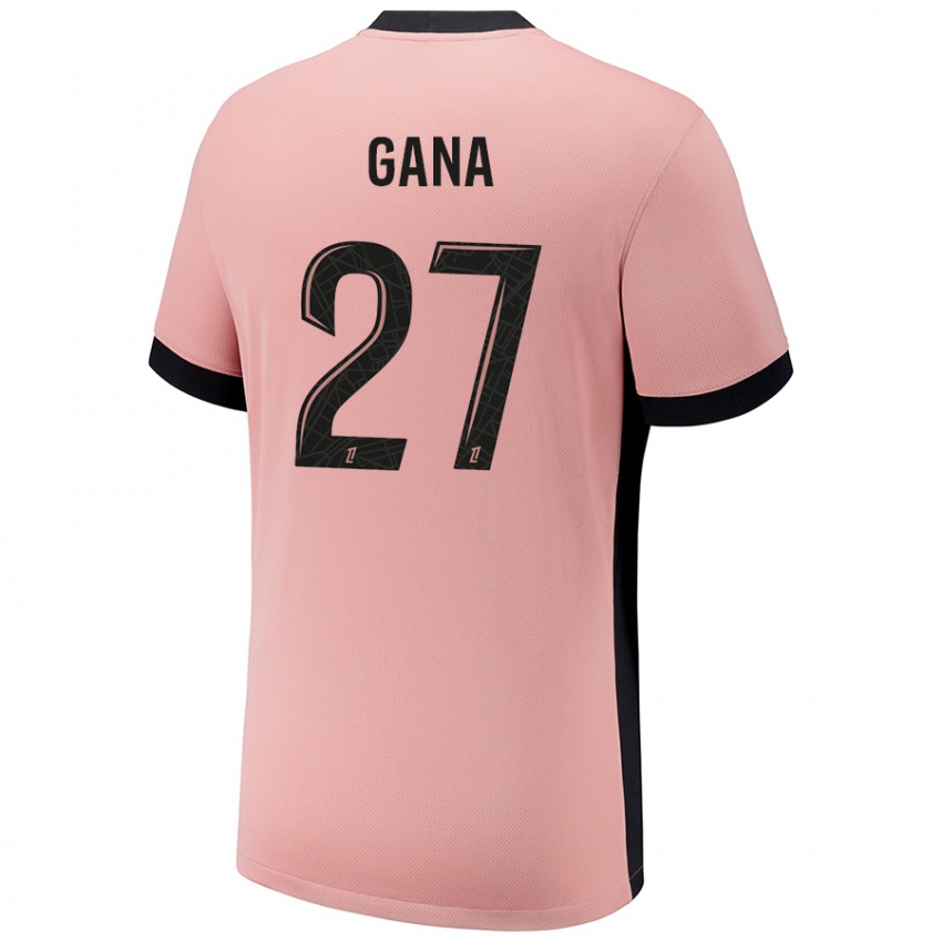 Niño Camiseta Idrissa Gana Gueye #27 Rosa Óxido Equipación Tercera 2024/25 La Camisa Argentina