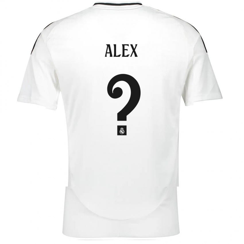 Hombre Camiseta Alex Sanchez #0 Blanco 1ª Equipación 2024/25 La Camisa Argentina