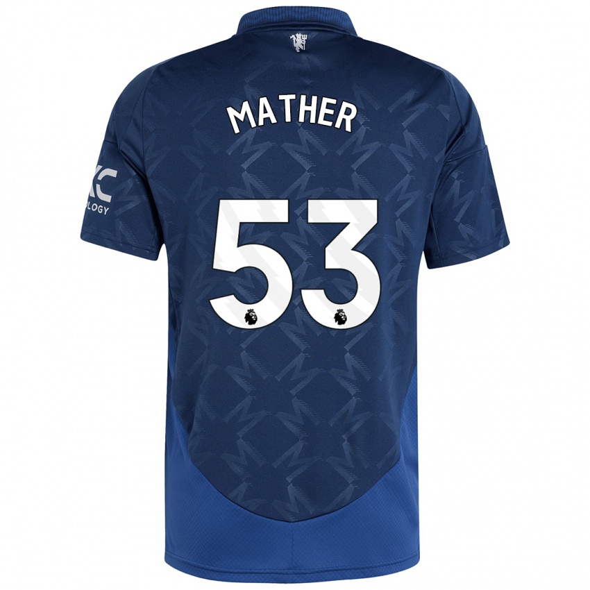 Hombre Camiseta Sam Mather #53 Índigo 2ª Equipación 2024/25 La Camisa Argentina