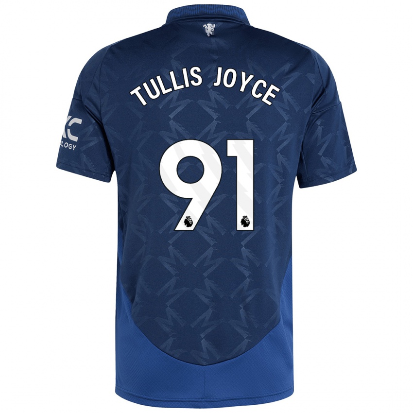 Hombre Camiseta Phallon Tullis-Joyce #91 Índigo 2ª Equipación 2024/25 La Camisa Argentina