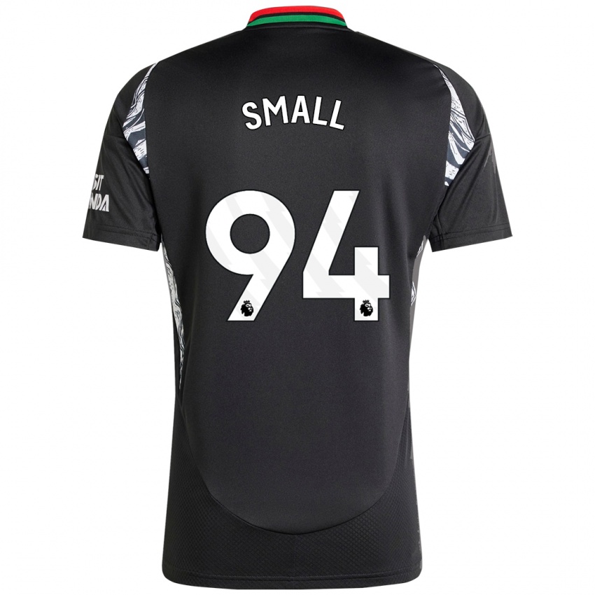 Hombre Camiseta Coby Small #94 Negro 2ª Equipación 2024/25 La Camisa Argentina