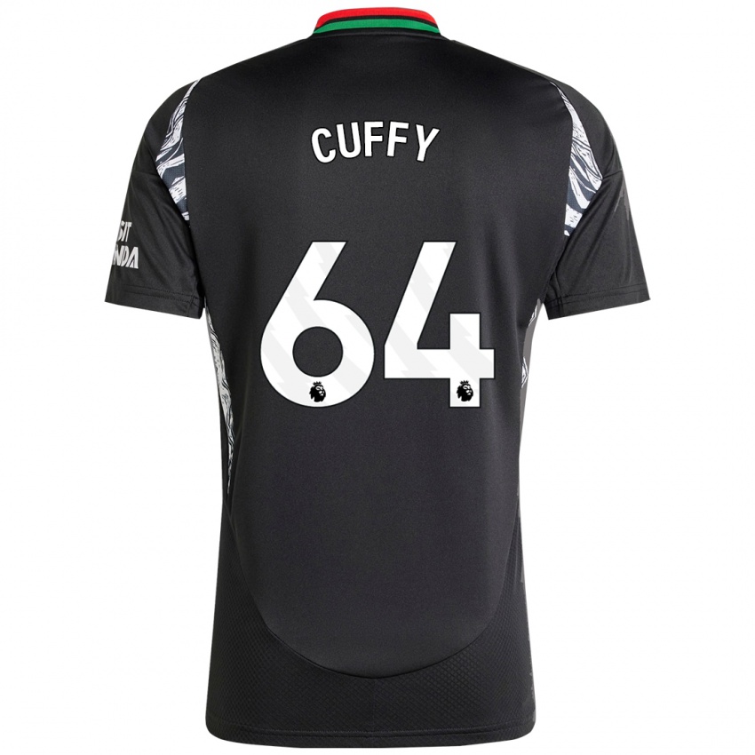 Hombre Camiseta Brooke Norton Cuffy #64 Negro 2ª Equipación 2024/25 La Camisa Argentina