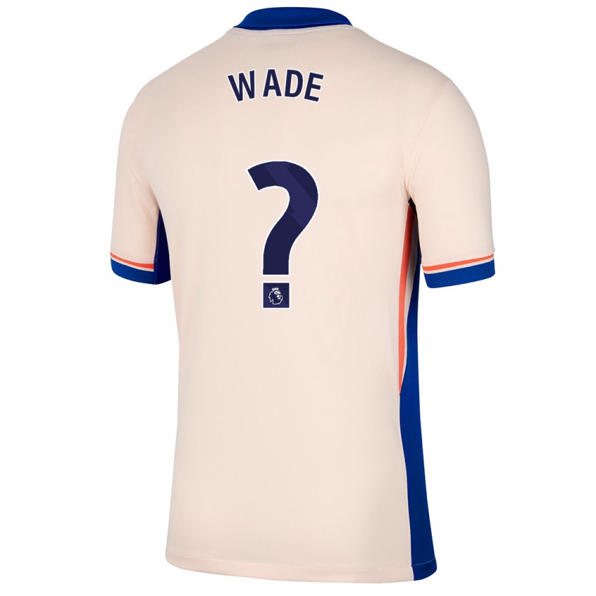 Hombre Camiseta Shaun Wade #0 Beige Claro 2ª Equipación 2024/25 La Camisa Argentina