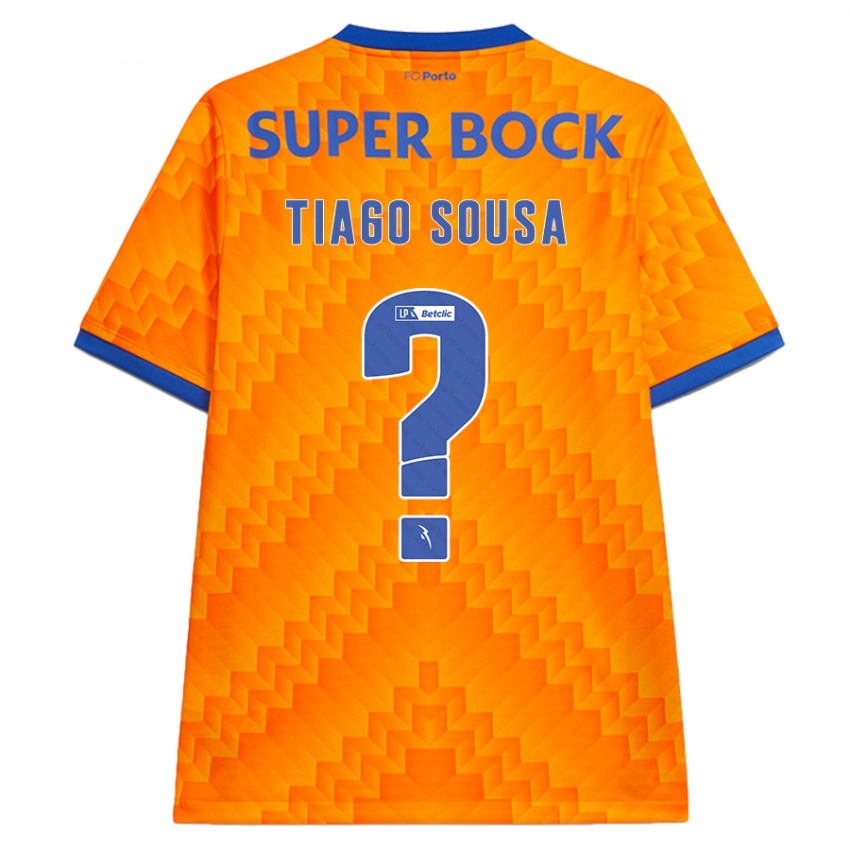 Hombre Camiseta Tiago Sousa #0 Naranja 2ª Equipación 2024/25 La Camisa Argentina