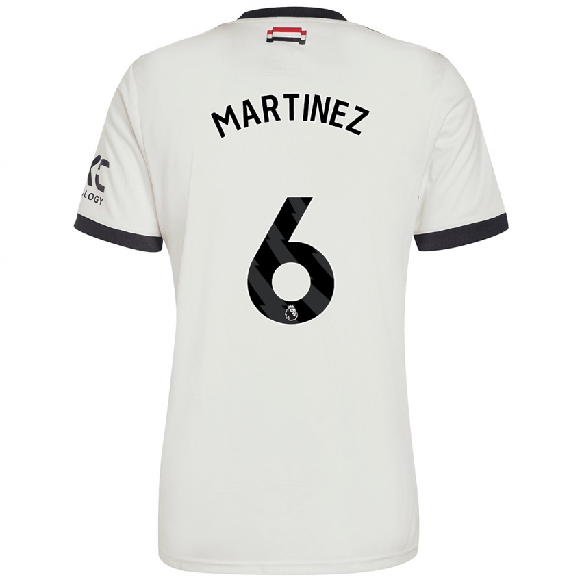 Hombre Camiseta Lisandro Martinez #6 Blanquecino Equipación Tercera 2024/25 La Camisa Argentina