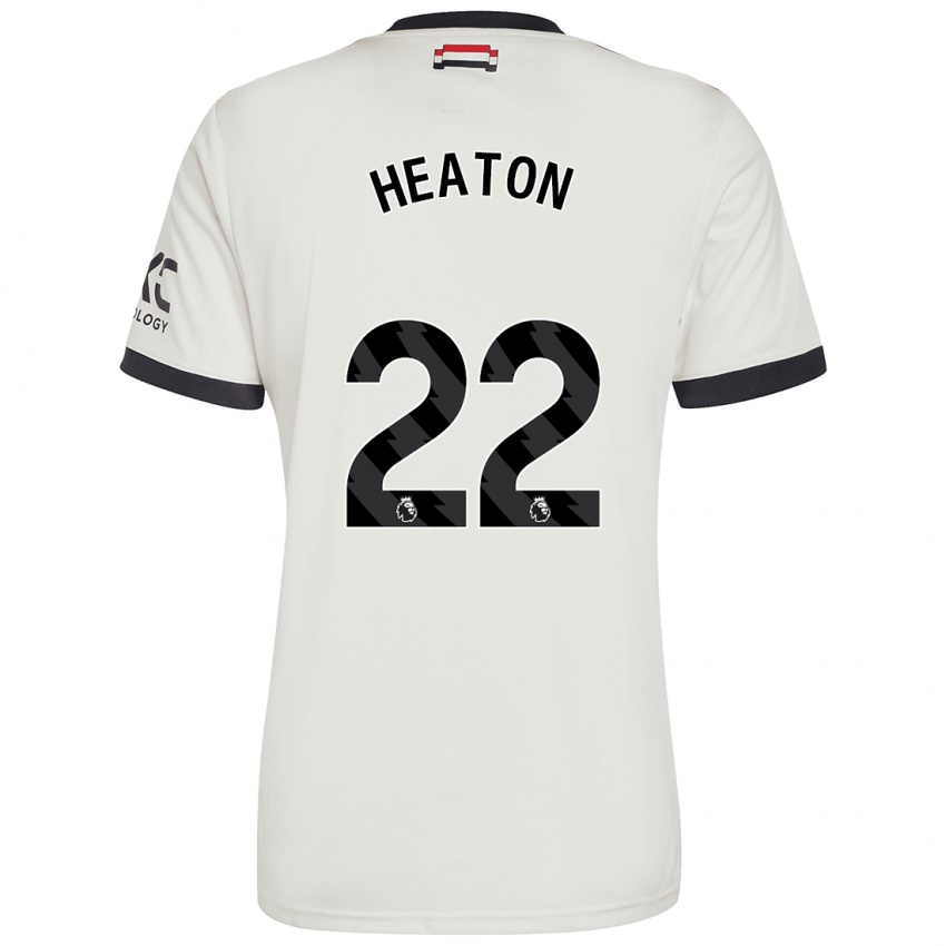 Hombre Camiseta Tom Heaton #22 Blanquecino Equipación Tercera 2024/25 La Camisa Argentina