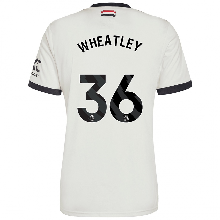 Hombre Camiseta Ethan Wheatley #36 Blanquecino Equipación Tercera 2024/25 La Camisa Argentina