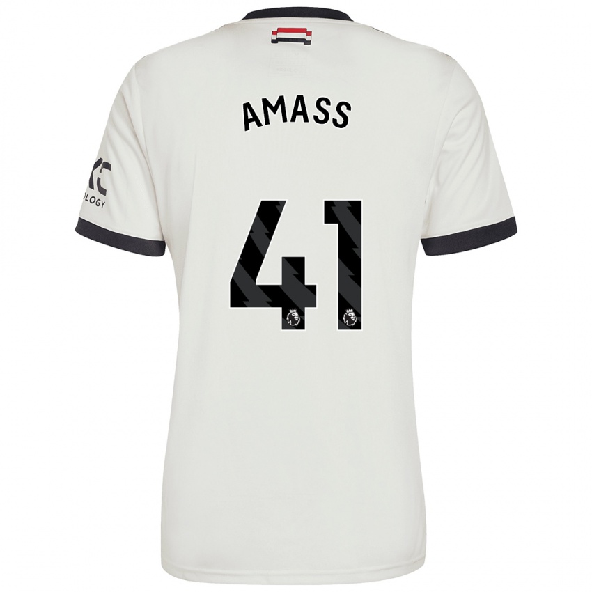 Hombre Camiseta Harry Amass #41 Blanquecino Equipación Tercera 2024/25 La Camisa Argentina