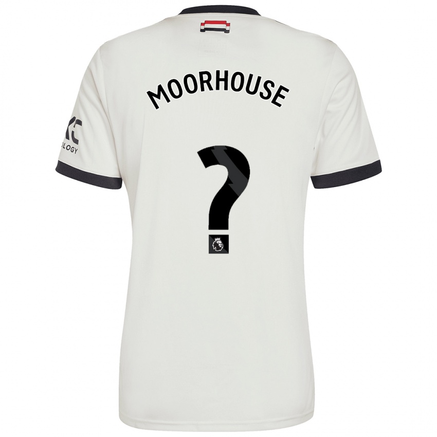 Hombre Camiseta Jack Moorhouse #0 Blanquecino Equipación Tercera 2024/25 La Camisa Argentina