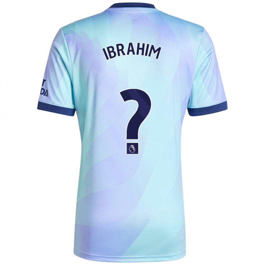 Hombre Camiseta Bradley Ibrahim #0 Agua Equipación Tercera 2024/25 La Camisa Argentina