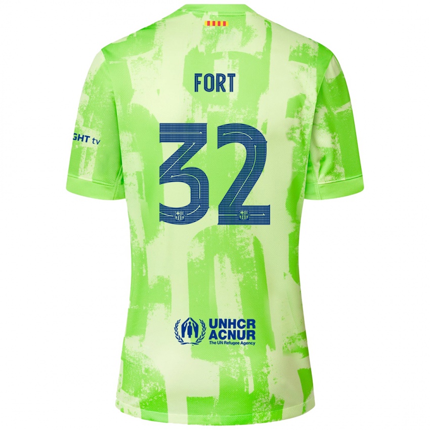 Hombre Camiseta Héctor Fort #32 Lima Equipación Tercera 2024/25 La Camisa Argentina