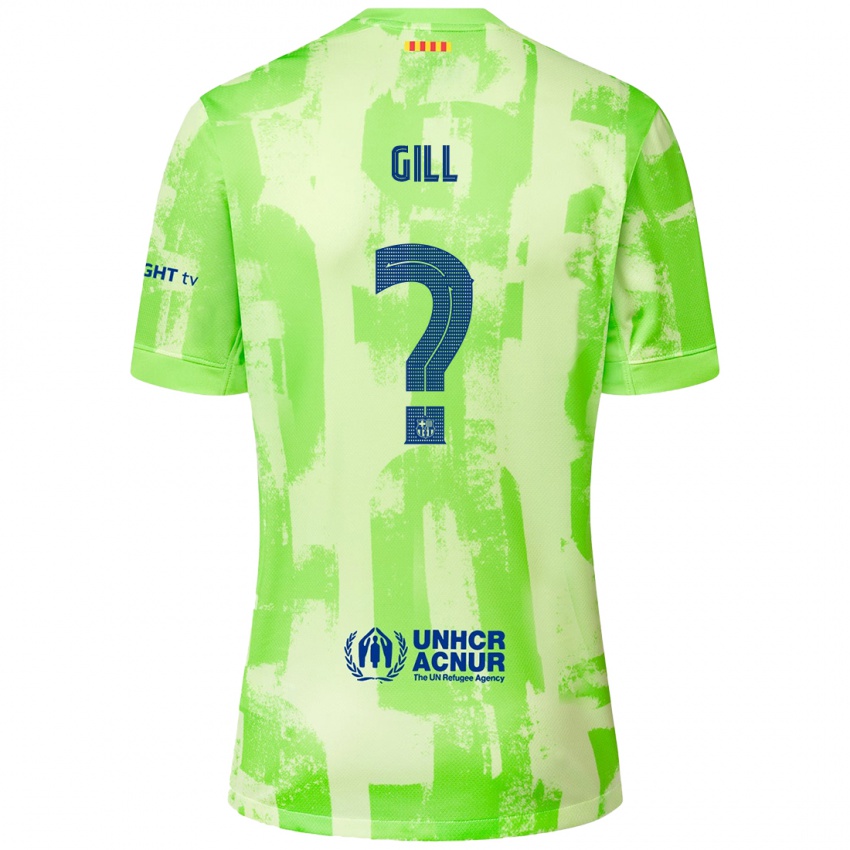 Hombre Camiseta Adrian Gill #0 Lima Equipación Tercera 2024/25 La Camisa Argentina