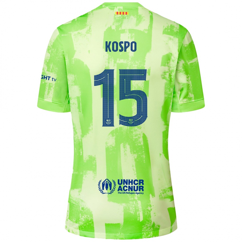 Hombre Camiseta Eman Kospo #15 Lima Equipación Tercera 2024/25 La Camisa Argentina