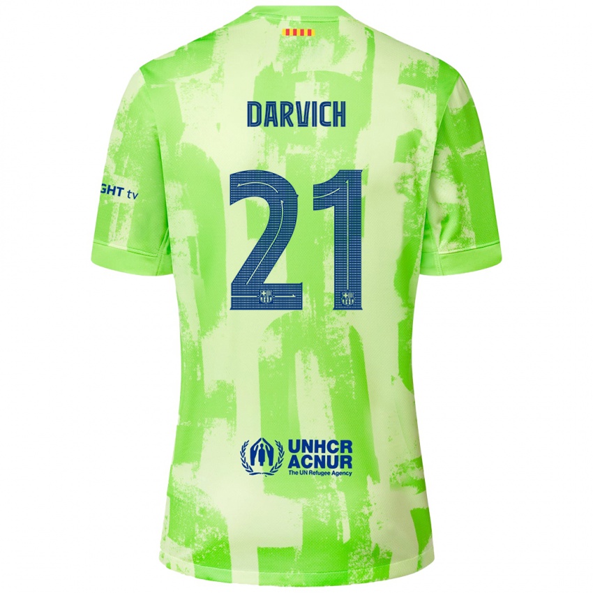 Hombre Camiseta Noah Darvich #21 Lima Equipación Tercera 2024/25 La Camisa Argentina