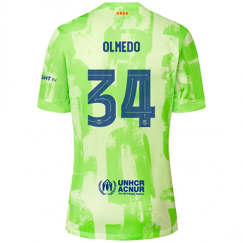 Hombre Camiseta Alexis Olmedo #34 Lima Equipación Tercera 2024/25 La Camisa Argentina