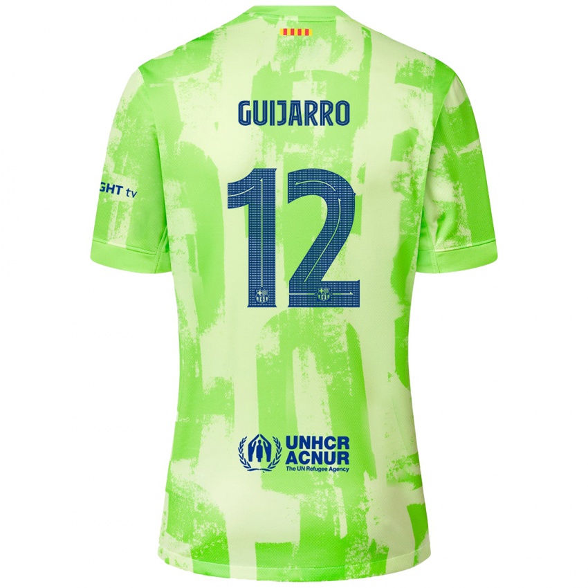 Hombre Camiseta Patricia Guijarro #12 Lima Equipación Tercera 2024/25 La Camisa Argentina