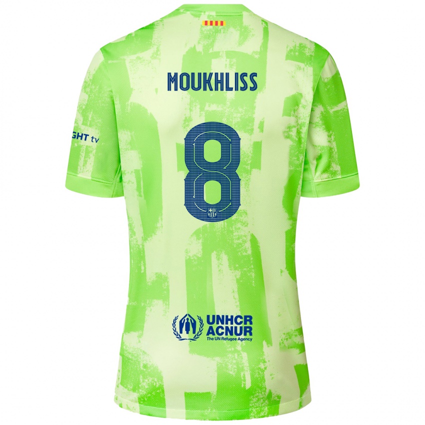 Hombre Camiseta Moha Moukhliss #8 Lima Equipación Tercera 2024/25 La Camisa Argentina