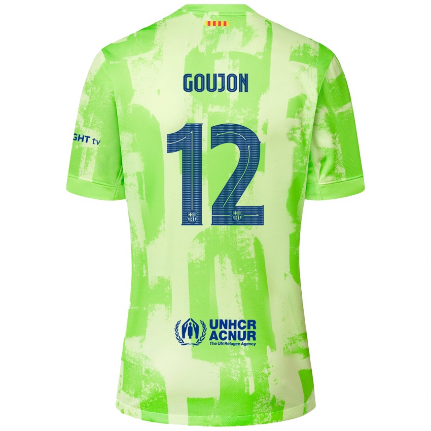 Hombre Camiseta Iker Goujón #12 Lima Equipación Tercera 2024/25 La Camisa Argentina