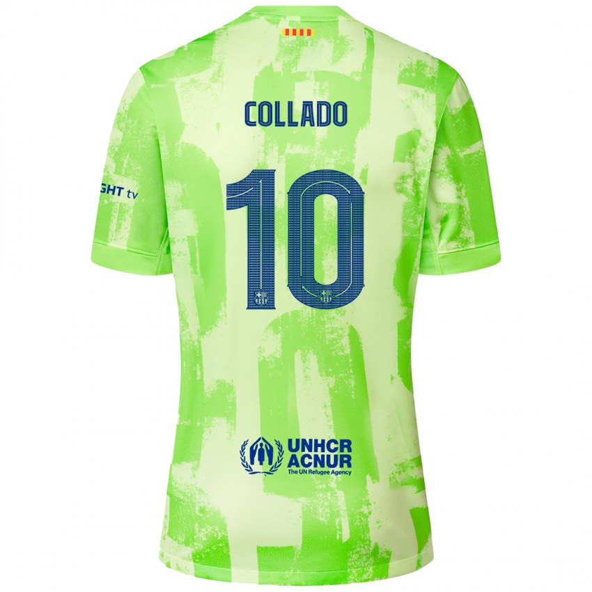 Hombre Camiseta Alex Collado #10 Lima Equipación Tercera 2024/25 La Camisa Argentina