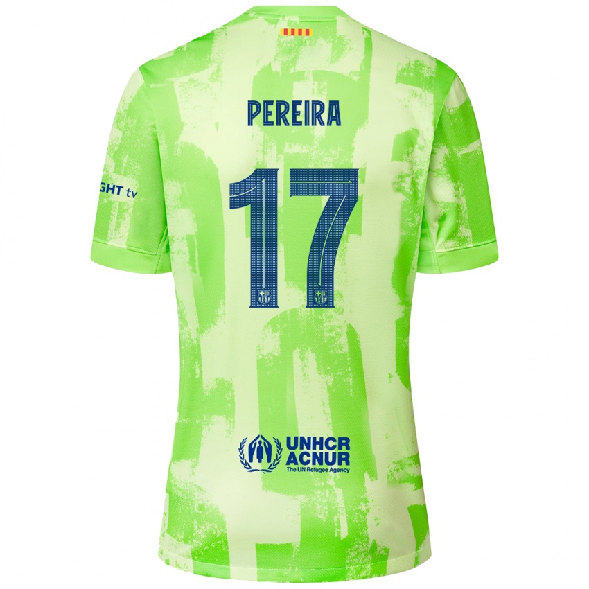 Hombre Camiseta Andrea Pereira #17 Lima Equipación Tercera 2024/25 La Camisa Argentina