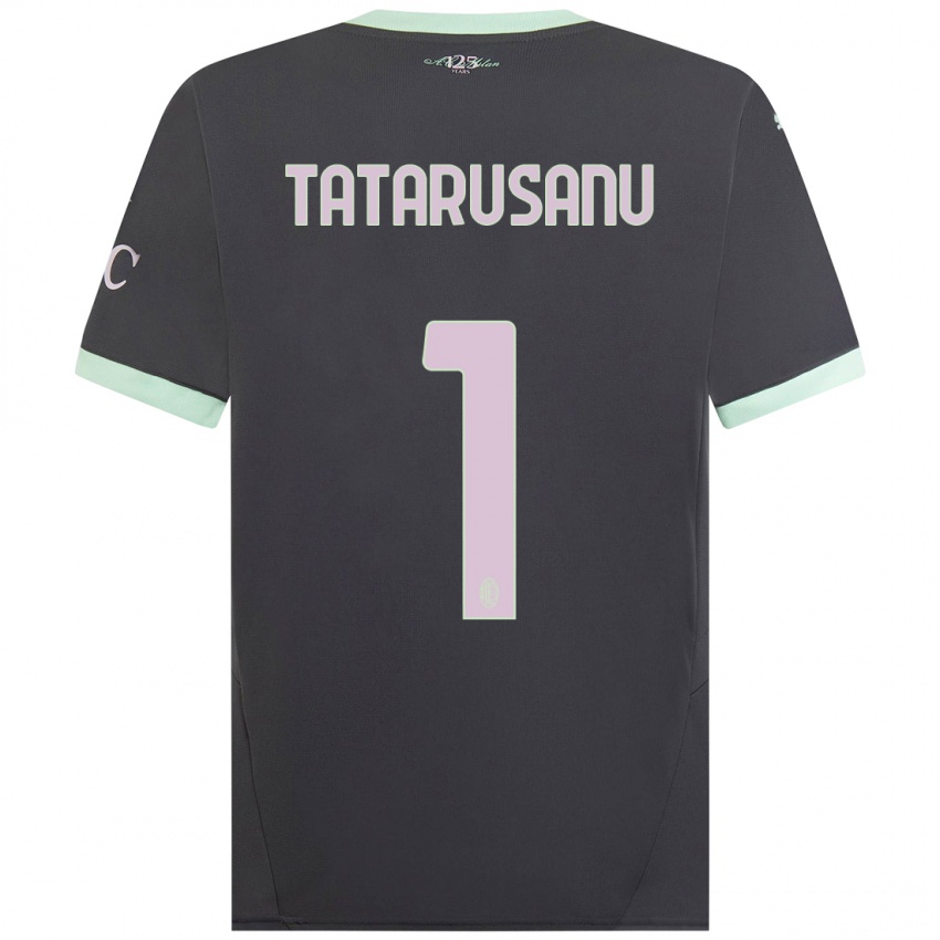 Hombre Camiseta Ciprian Tatarusanu #1 Gris Equipación Tercera 2024/25 La Camisa Argentina