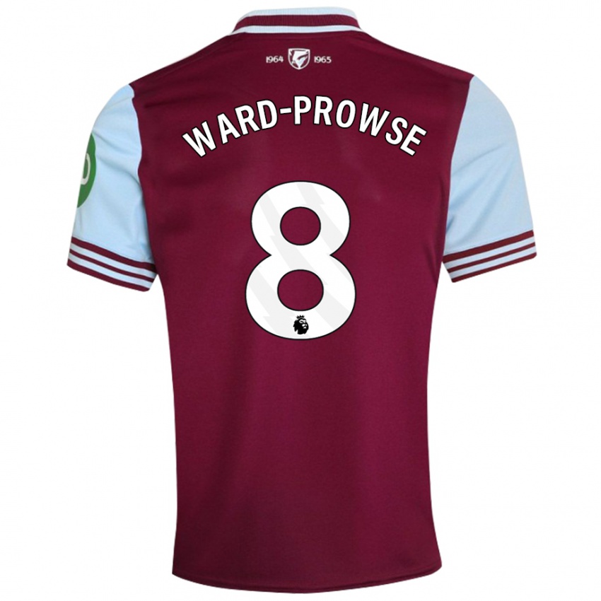 Niño Camiseta James Ward-Prowse #8 Rojo Oscuro 1ª Equipación 2024/25 La Camisa Argentina