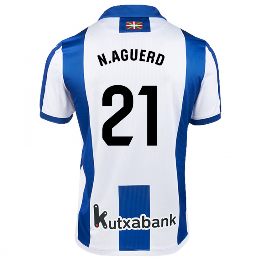 Niño Camiseta Nayef Aguerd #21 Rojo Oscuro 1ª Equipación 2024/25 La Camisa Argentina