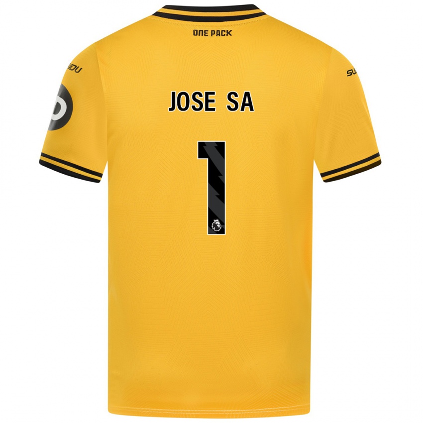 Niño Camiseta Jose Sa #1 Amarillo 1ª Equipación 2024/25 La Camisa Argentina