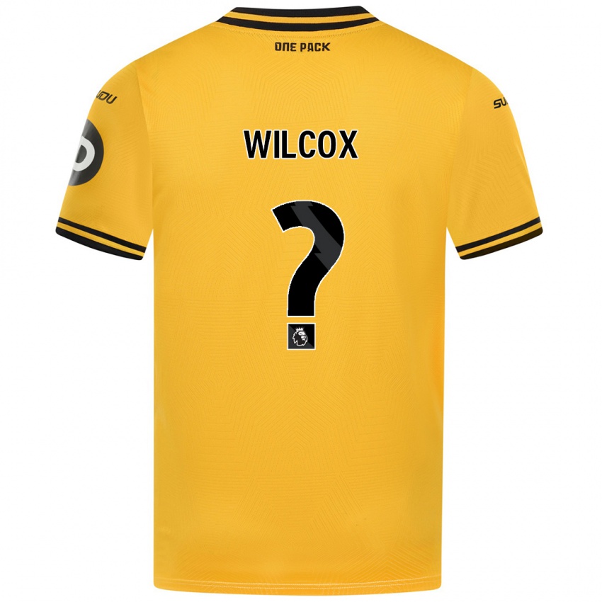 Niño Camiseta Jake Wilcox #0 Amarillo 1ª Equipación 2024/25 La Camisa Argentina