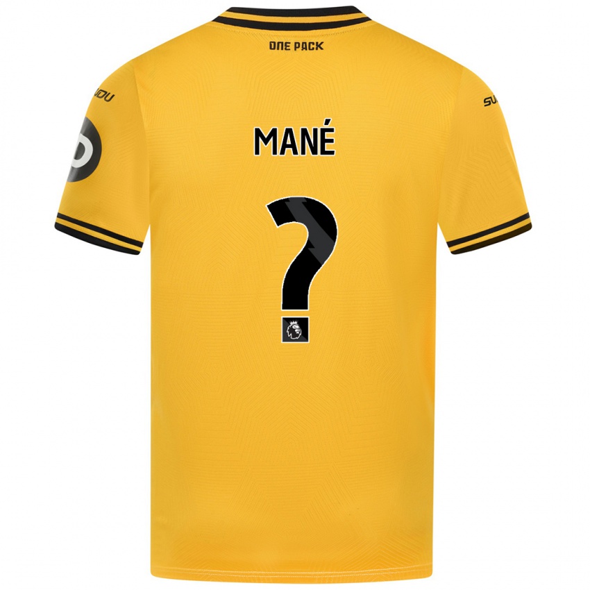 Niño Camiseta Mateus Mané #0 Amarillo 1ª Equipación 2024/25 La Camisa Argentina