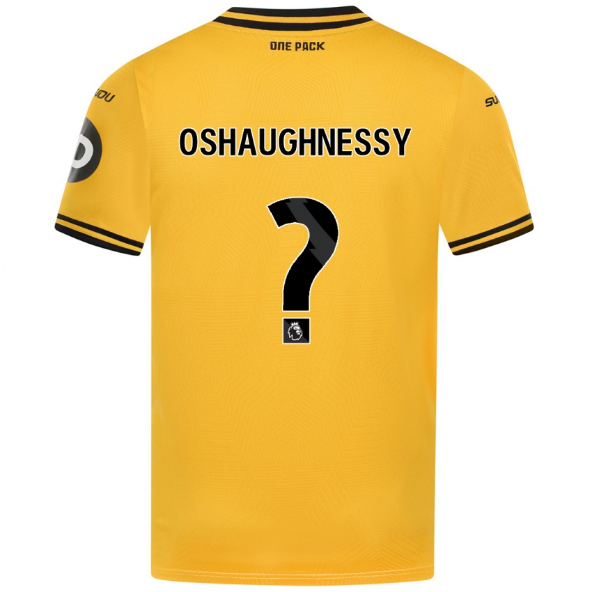 Niño Camiseta Joe Oshaughnessy #0 Amarillo 1ª Equipación 2024/25 La Camisa Argentina